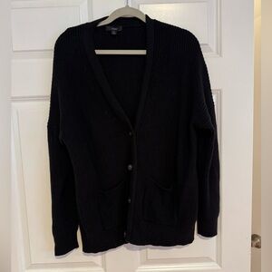 Jcrew Women's Black Cardigan Sweater